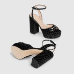 Gucci Women’s platform sandal with Horsebit - Image 2